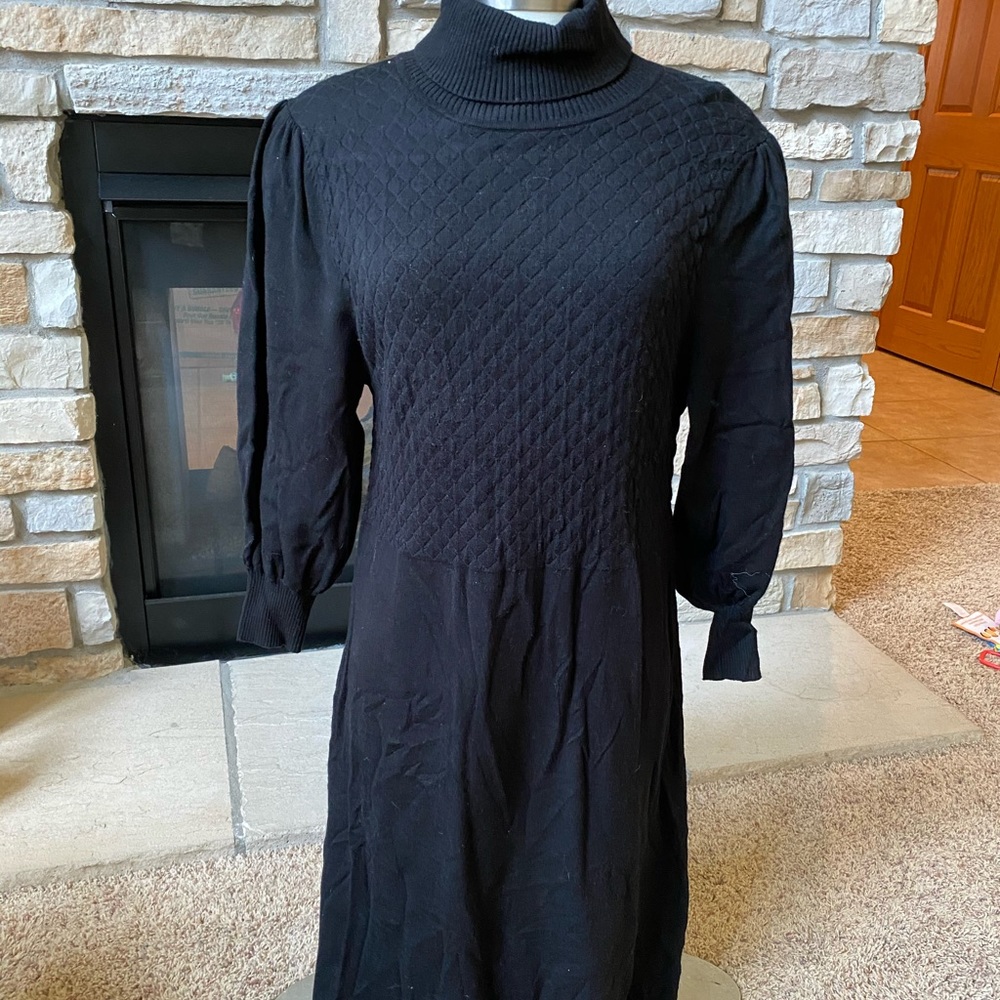 Midi sweater dress